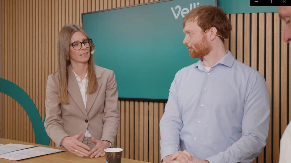 Ansvar for penge, Velliv, Podcast, Mikael Olai Milhøj, Pernille Bomholdt Henneberg